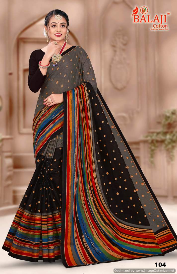 Rich Masleen Vol 1 By Balaji Printed Cotton Daily Wear Sarees Wholesale Price In Surat
